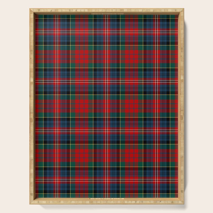 Clan MacPherson Tartan Serving Tray Gallery Image 1