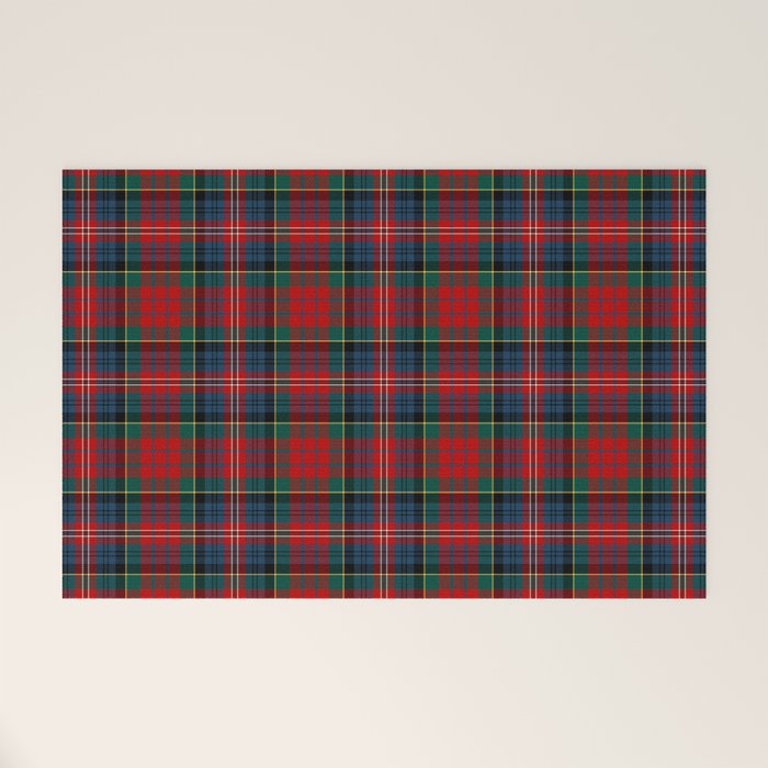 Clan MacPherson Tartan Welcome Mat Gallery Image 1