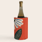 Folk Daisy Botanical Art Wine Chiller Gallery Image 3
