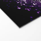 Dark Night Purple Black Silver Glitter #1 (Faux Glitter) #shiny #decor #art #society6 Welcome Mat Gallery Image 2