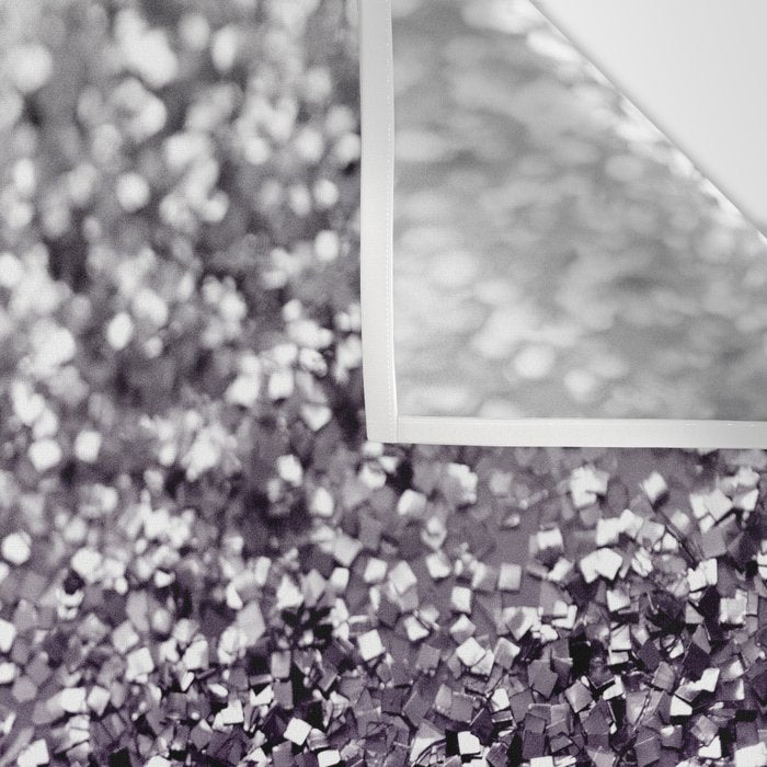 Dark Night Purple Black Silver Glitter #1 (Faux Glitter) #shiny #decor #art #society6 Wall Tapestry Gallery Image 3