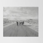 Spring Mountain Wild Horses Throw Blanket Gallery Image 2