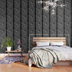 Black and White Street Art Tribal Graffiti Wallpaper Gallery Image 3