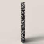 Black and White Street Art Tribal Graffiti iPhone Case Gallery Image 2