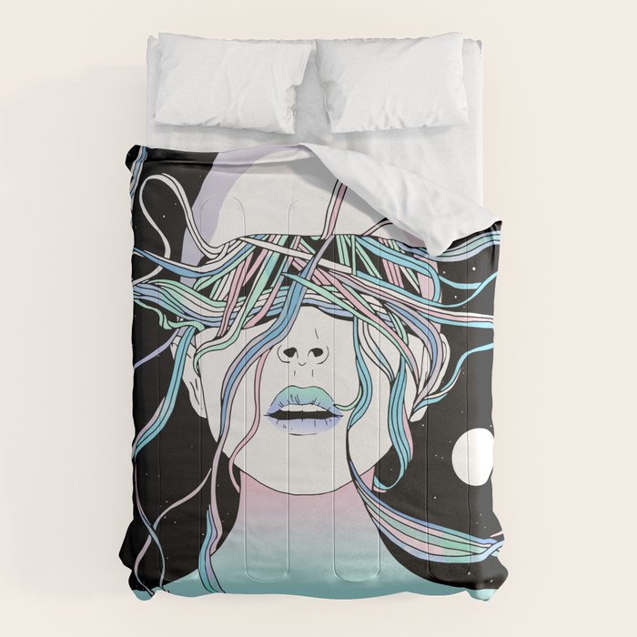 I See My Dreams and Memories Collide Comforter Gallery Image 1
