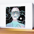 I See My Dreams and Memories Collide Wall Mural Gallery Image 2