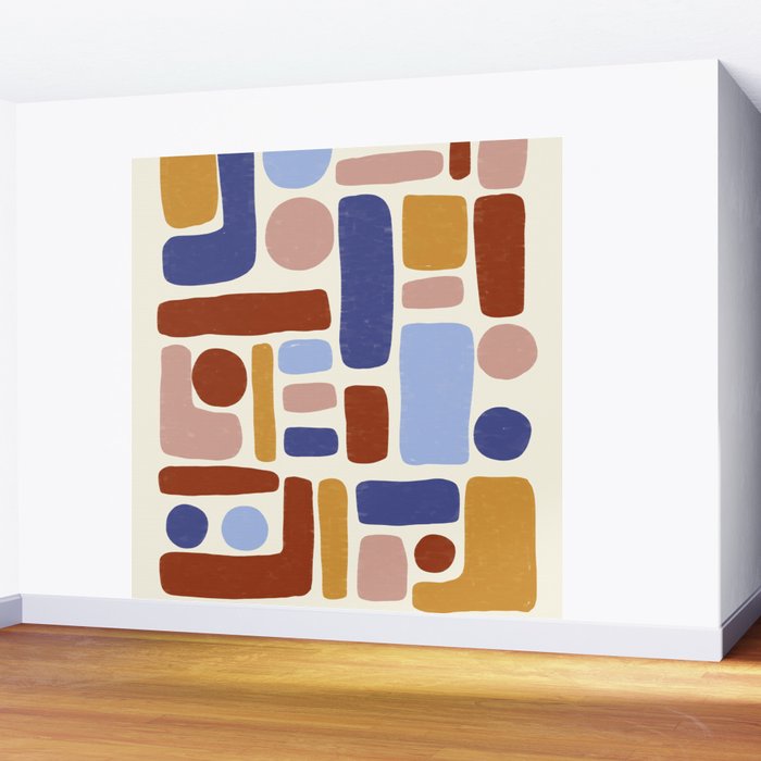 Abstract No.8 Wall Mural Gallery Image 2