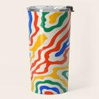 Electric Waves Travel Mug Gallery Image 2