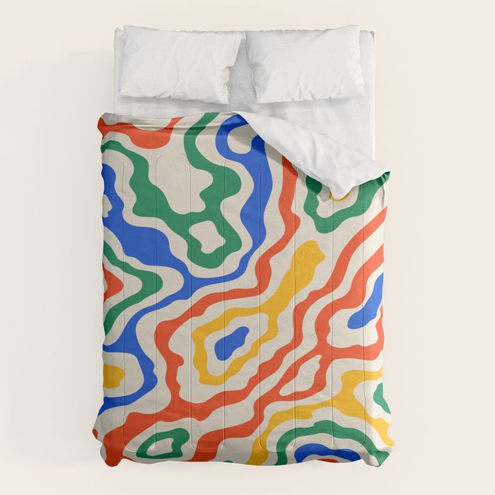 Electric Waves Comforter Gallery Image 6