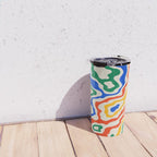 Electric Waves Travel Mug Gallery Image 4