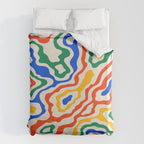 Electric Waves Duvet Cover Gallery Image 6