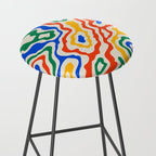 Electric Waves Stool Gallery Image 2