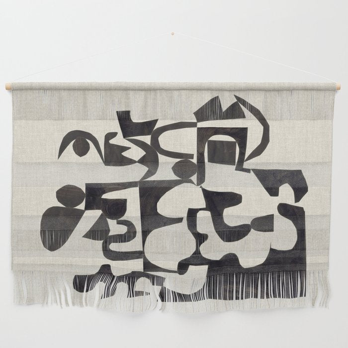 Ink Labyrinth Wall Hanging Gallery Image 1
