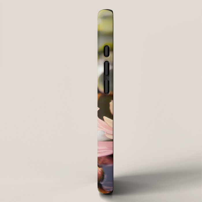 Pink Water Lily iPhone Case Gallery Image 2