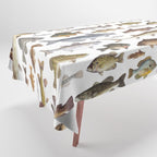 Southeast Freshwater Fish Tablecloth Gallery Image 1
