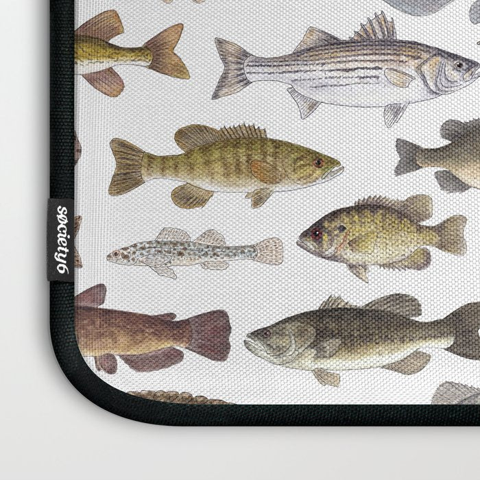 Southeast Freshwater Fish Laptop Sleeve Gallery Image 3