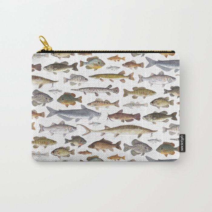 Southeast Freshwater Fish Carry All Pouch Gallery Image 1