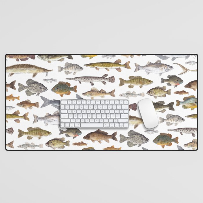 Southeast Freshwater Fish Desk Mat Gallery Image 1