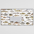 Southeast Freshwater Fish Desk Mat Gallery Image 1