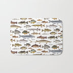 Southeast Freshwater Fish Bath Mat Gallery Image 1