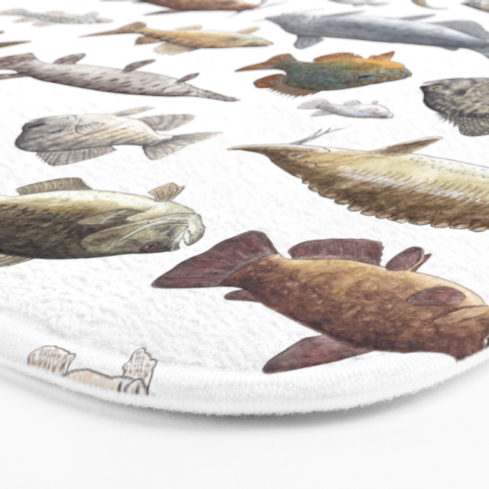 Southeast Freshwater Fish Bath Mat Gallery Image 3