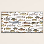 Southeast Freshwater Fish Desk Mat Gallery Image 3