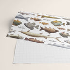 Southeast Freshwater Fish Wrapping Paper Gallery Image 2