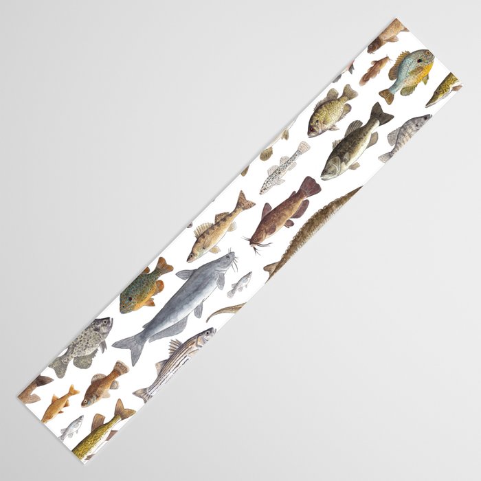 Southeast Freshwater Fish Table Runner Gallery Image 3