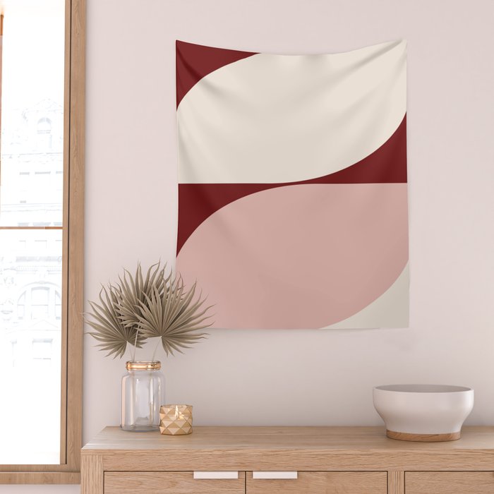 Almond Abstract XIX Wall Tapestry Gallery Image 2