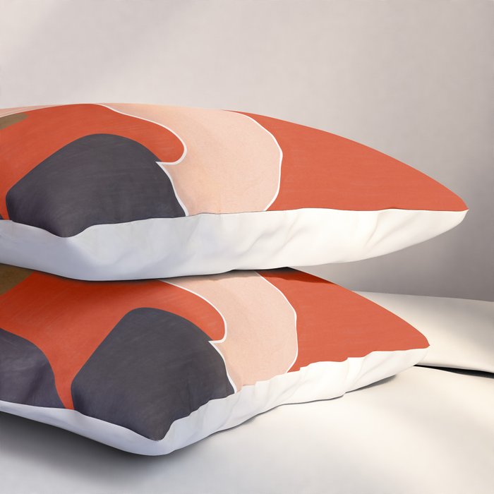 Colorful Woman Portrait Pillow Sham Gallery Image 3