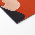 Colorful Woman Portrait Welcome Mat Gallery Image 2