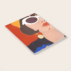 Colorful Woman Portrait Notebook Gallery Image 3