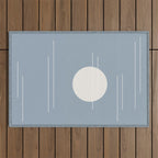 Minimal Sky Abstract XVI Outdoor Rug Gallery Image 1