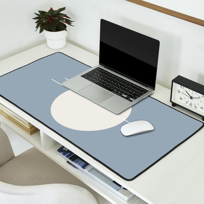 Minimal Sky Abstract XVI Desk Mat Gallery Image 2