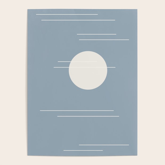Minimal Sky Abstract XVI Poster Gallery Image 1