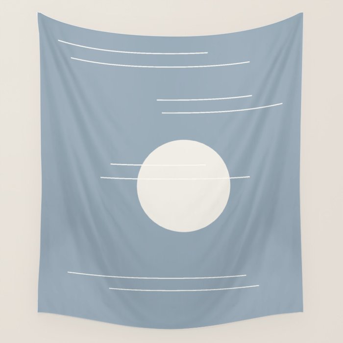 Minimal Sky Abstract XVI Wall Tapestry Gallery Image 4