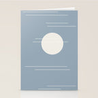 Minimal Sky Abstract XVI Stationery Card Gallery Image 2