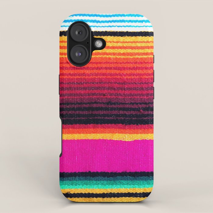 Magenta Sky Serape iPhone Case Gallery Image 1