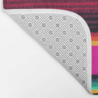 Magenta Sky Serape Bath Mat Gallery Image 2