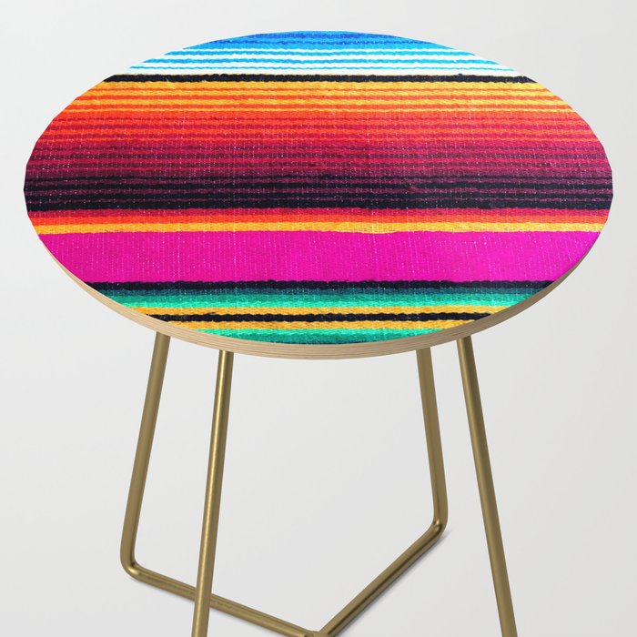Magenta Sky Serape Side Table Gallery Image 2