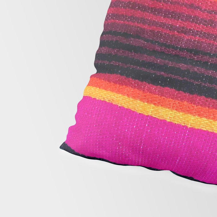 Magenta Sky Serape Pillow Sham Gallery Image 4