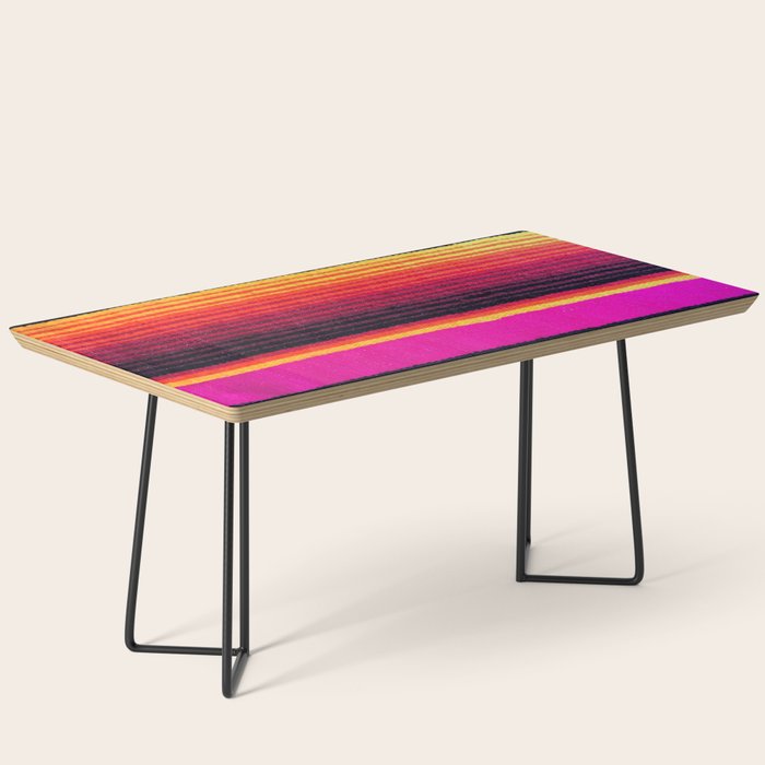 Magenta Sky Serape Coffee Table Gallery Image 1