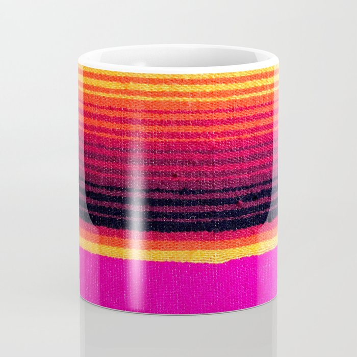 Magenta Sky Serape Coffee Mug Gallery Image 4