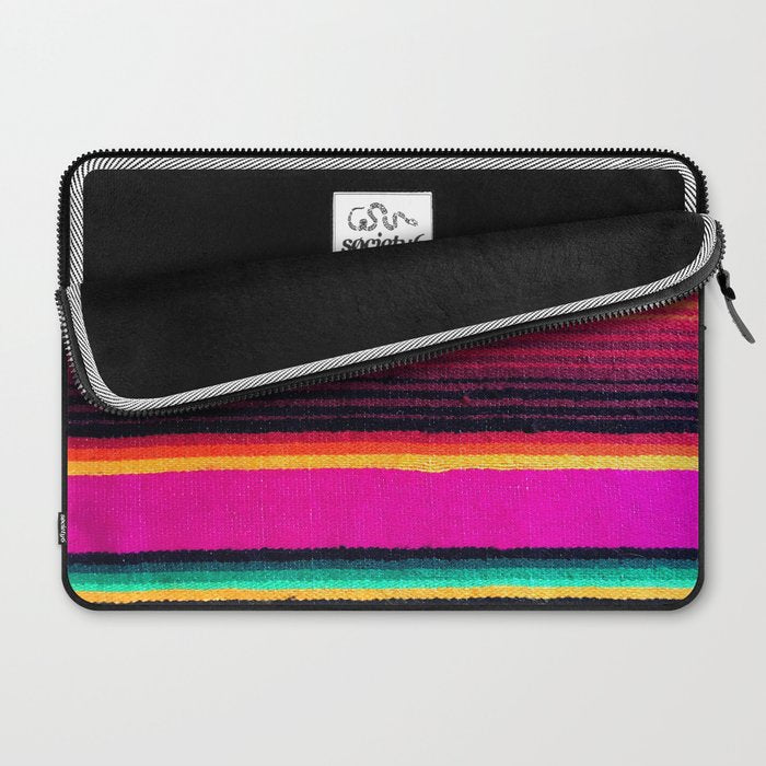 Magenta Sky Serape Laptop Sleeve Gallery Image 2