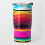 Magenta Sky Serape Travel Mug Gallery Image 2