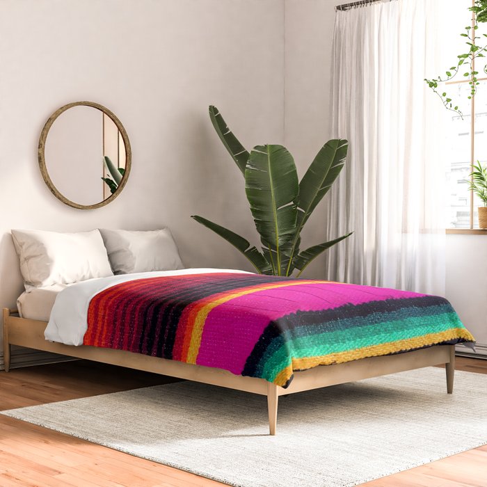 Magenta Sky Serape Comforter Gallery Image 2