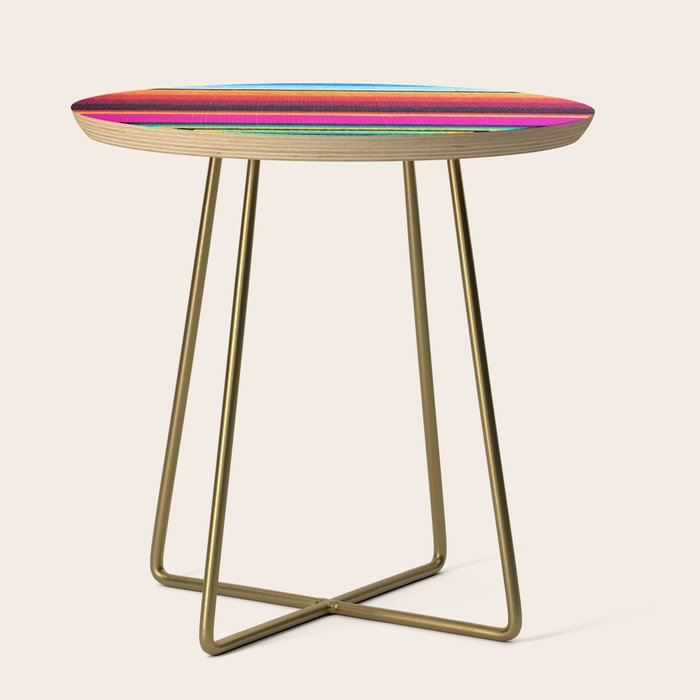 Magenta Sky Serape Side Table Gallery Image 1