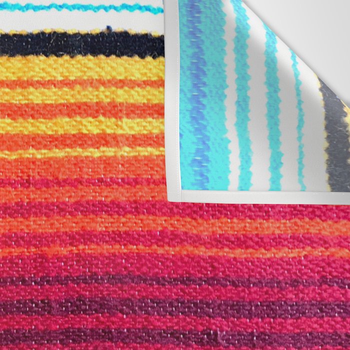 Magenta Sky Serape Wall Tapestry Gallery Image 3