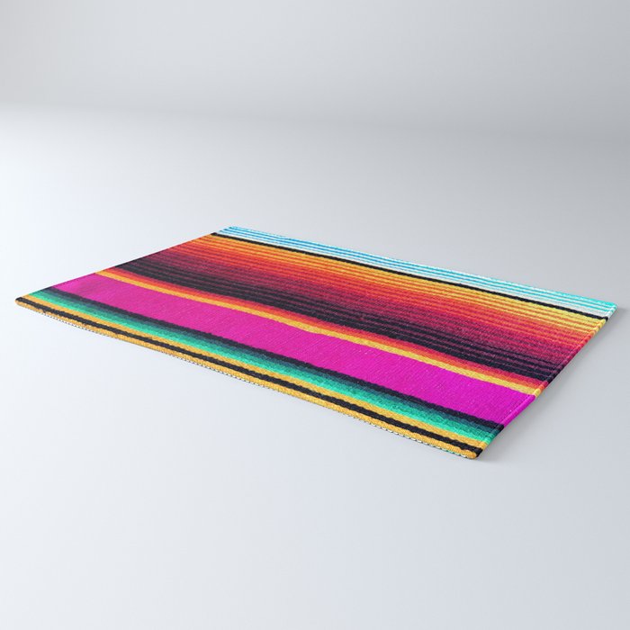 Magenta Sky Serape Rug Gallery Image 3