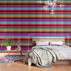 Magenta Sky Serape Wallpaper Gallery Image 3
